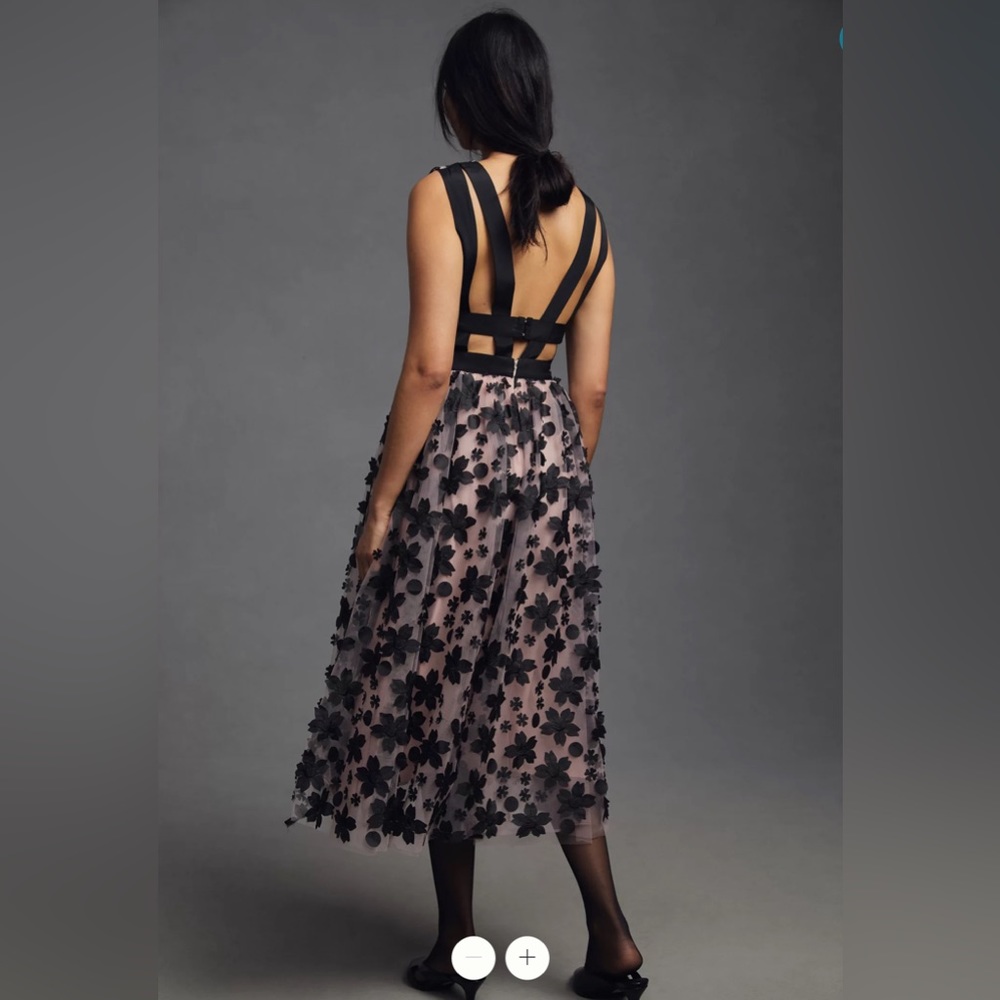 Anthropologie size 0 midi dress - Picture 5 of 6